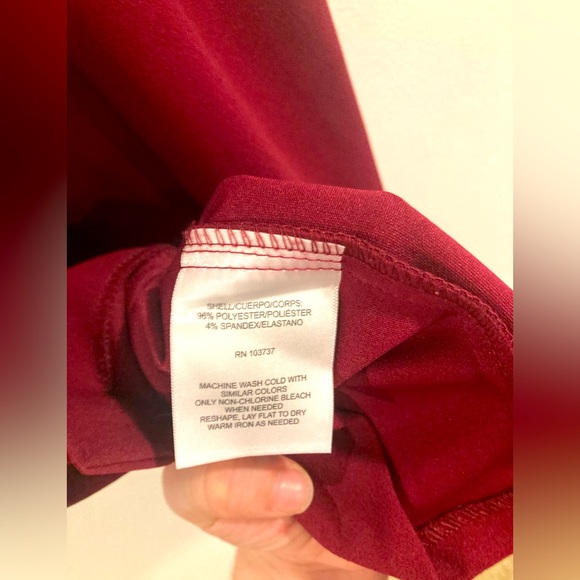 Professional Vintage 1950s Style Midi Dresses, maroon and purple, size 2 - Picture 5 of 11